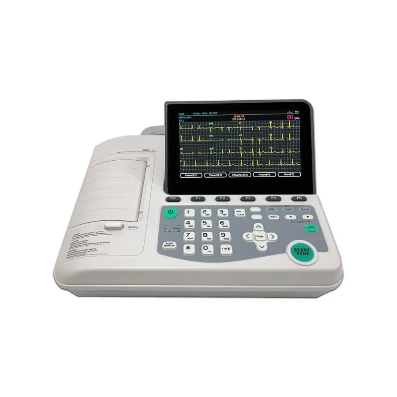 Electrocardiógrafo 12 Canales Diagnóstico de 7"