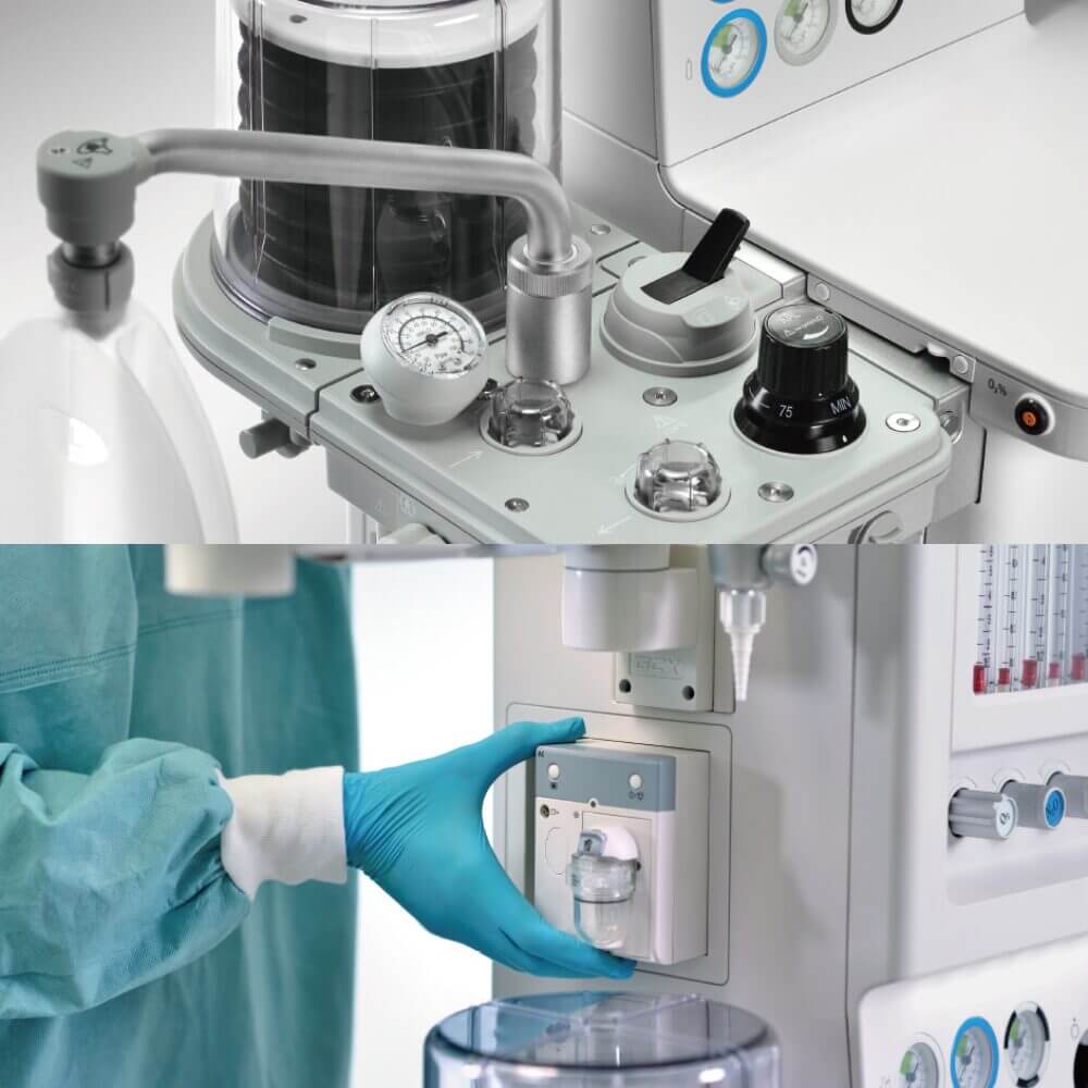 Máquina de Anestesia Veterinario Mindray WATO EX 35