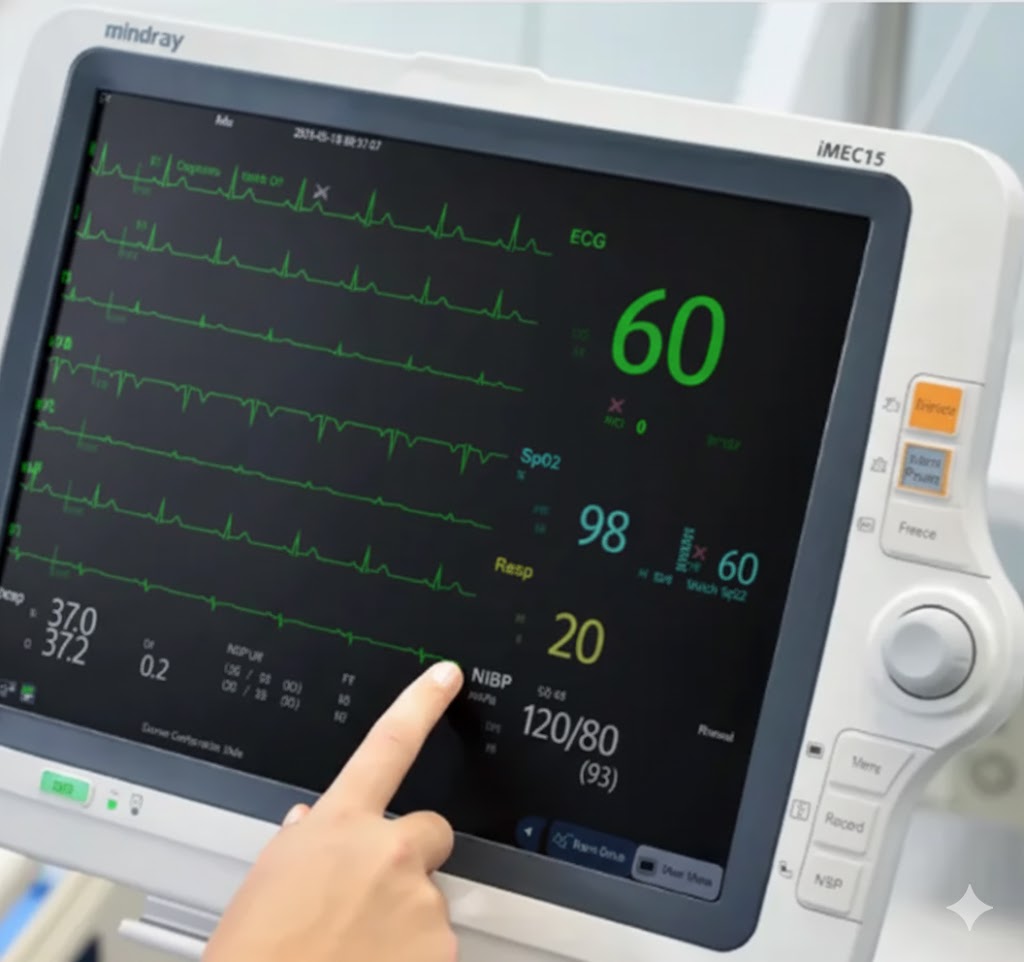 Monitor De Signos Vitales Mindray IMEC 15 Básico