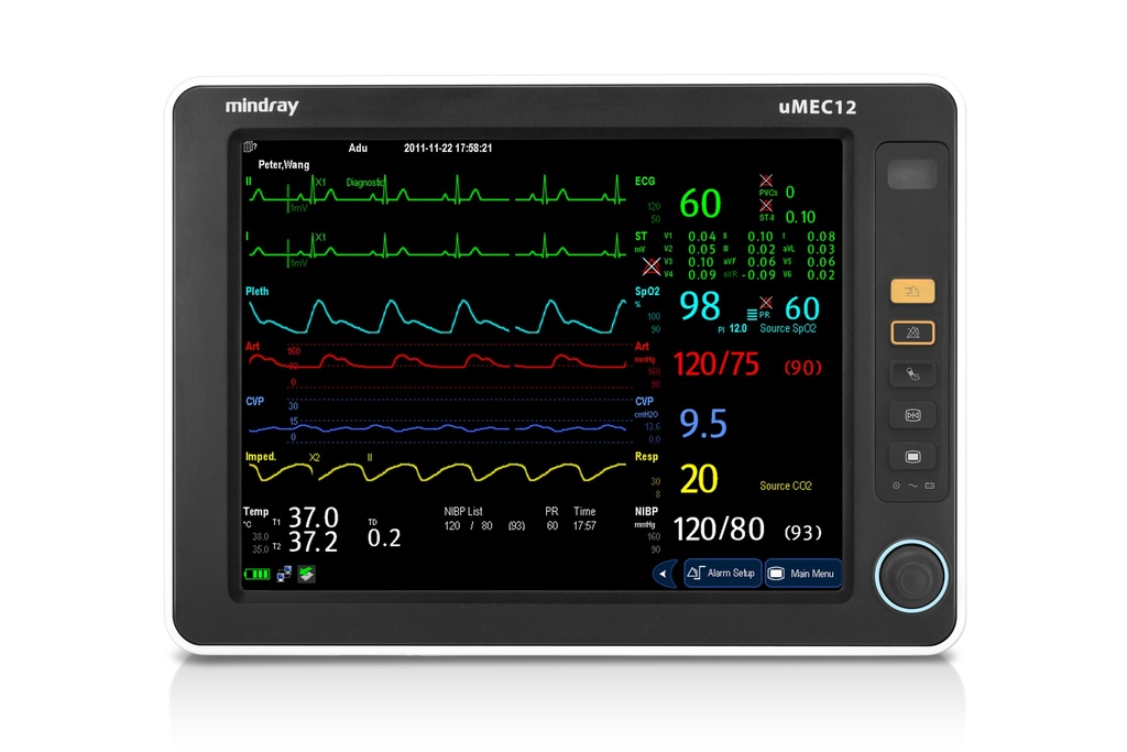 [MSM-MO032-C] Monitor de Signos Vitales Mindray uMEC-12