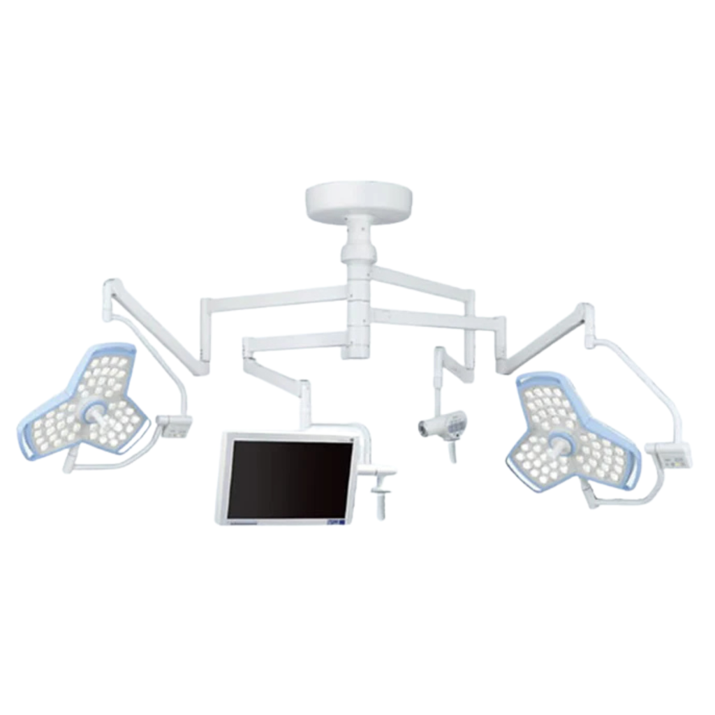 [LCM-QU109-C] Lámpara de Cirugía de Doble Satélite Mindray TOUCH HYLED 8600