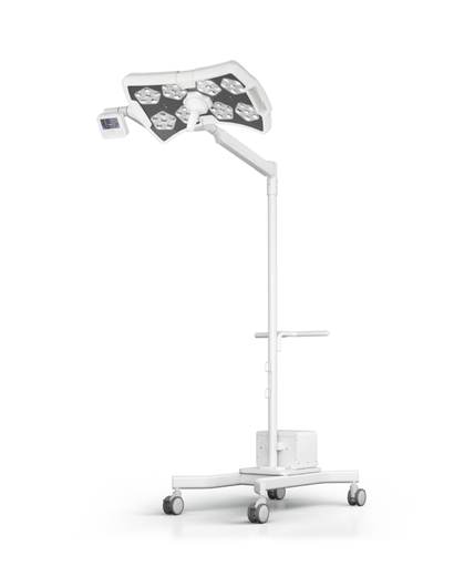 [LCC-QU142-C] Lámpara de Cirugía Rodable Comen L6SC-AM 